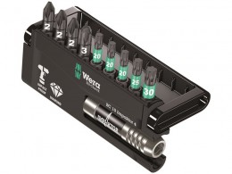 Wera Bit-Check 10 Impaktor 4 TriTorsion Set of 10 PZ TX £42.99